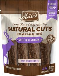Merrick Natural Cut Venison Chew Treats Medium
