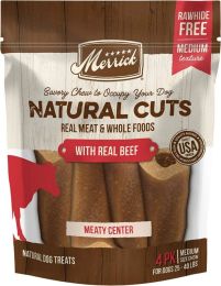 Merrick Natural Cut Beef Chew Treats Medium
