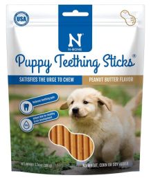 N-Bone Puppy Teething Sticks Peanut Butter Flavor