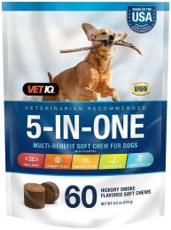 Sergeants VetIQ 5-in-One Multi-Benefit Soft Chews for Dogs