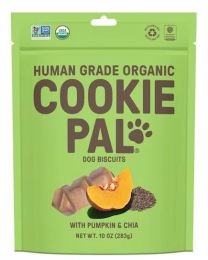 Cookie Pal Organic Dog Biscuits with Pumpkin and Chia