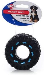 Spot Squeaky Vinyl Tire Dog Toy