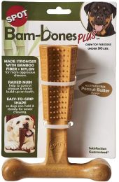 Spot Bambone Plus Peanut Butter Dog Chew Toy Large