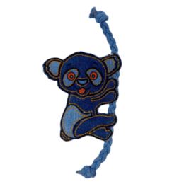Koala Crinkle & Rope Toy