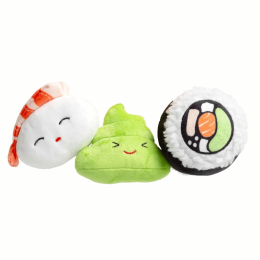 Pearhead Sushi Dog Toy Set 3pc