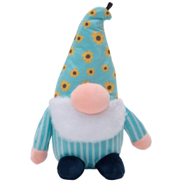 SnugArooz Sunny the Gnome Plush Dog Toy 10"