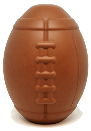 MKB Football Durable Rubber Chew Toy and Treat Dispenser