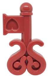 MKB Key to My Heart Ultra Durable Nylon Dog Chew Toy for Aggressive Chewers