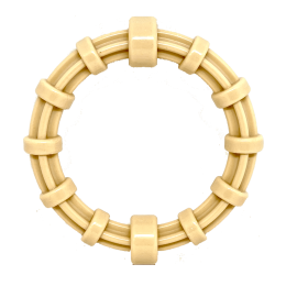 SP Honey Bone Chicken Flavored Teething Ring for Aggressive Chewers