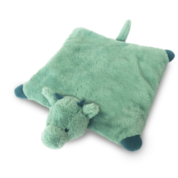 The MommyMat - Heartbeat Anxiety Pet Bed Mat (Color: Archie the Dragon, Size: 18 x 18 in)