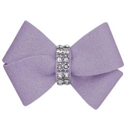 Susan Lanci Designs Nouveau Bow Hair Bow (Color: French Lavender, Size: XS)