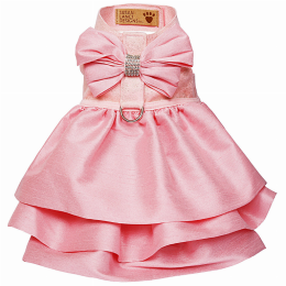Susan Lanci Designs Puppy Pink Glitzerati Madison Dress (Color: Puppy Pink Glitzerati, Size: Medium)