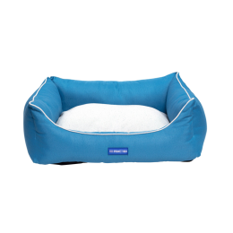 Marlin Eco-Fabric Bolster Dog Bed (Size: Medium)