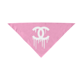 Designer Inspired Bandanas (Color: Pink, Size: Small)