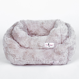 Cuddle Dog Bed (Color: Biscuit, Size: Small)