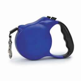 CC Belted Retractable Lead (Color: Blue, Size: Small)