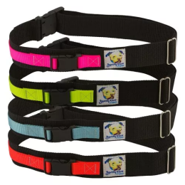 Hands Free Dog Leash Belt (Color: Safety Orange, Size: Small-Medium)